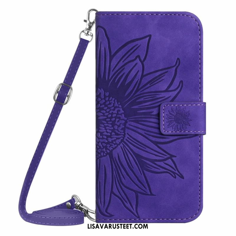 Kotelot Xiaomi 15 Ultra Auringonkukkakuvioinen Olkalaukku