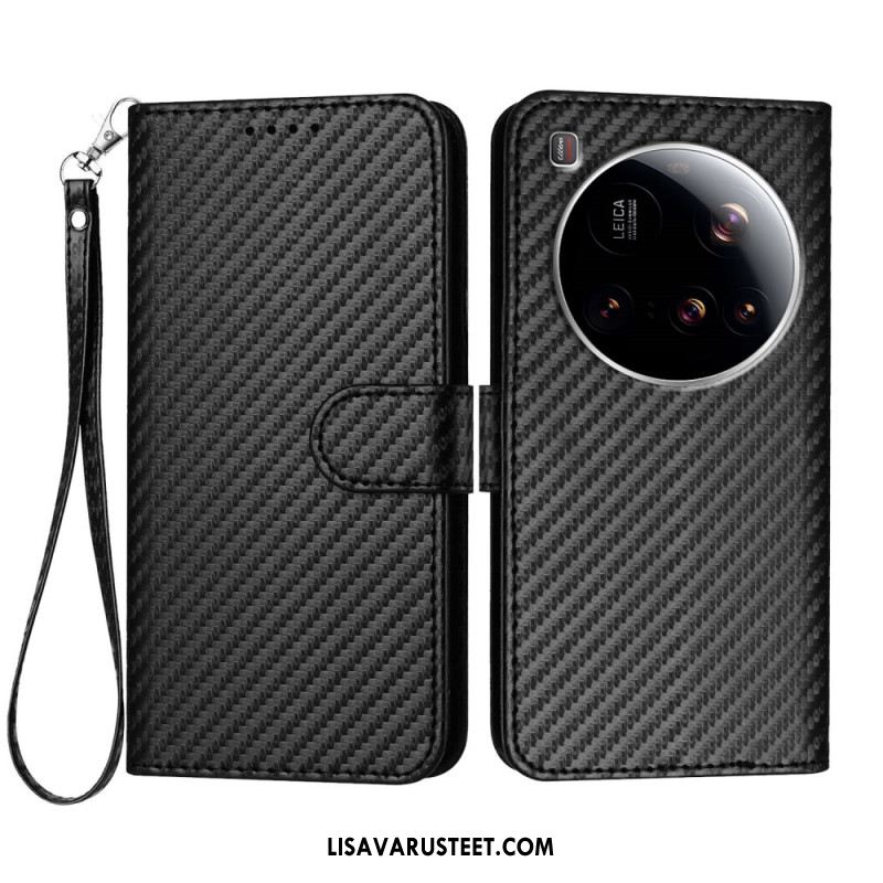 Kotelot Xiaomi 15 Ultra Puhelinkuoret Teksturoitu Hiilikuitu