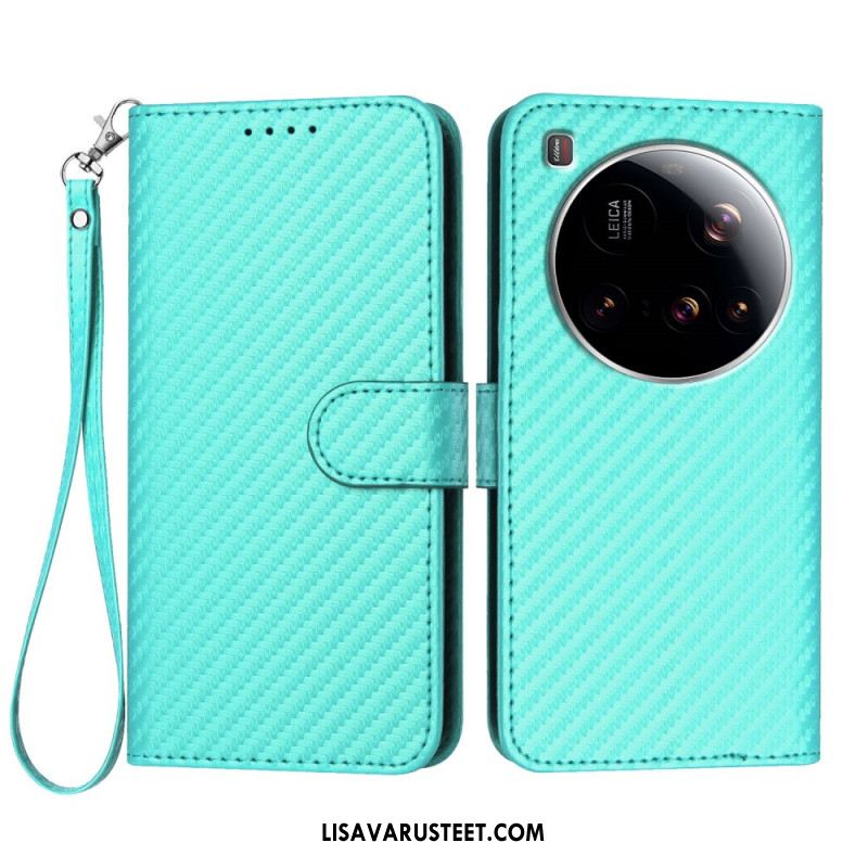 Kotelot Xiaomi 15 Ultra Puhelinkuoret Teksturoitu Hiilikuitu