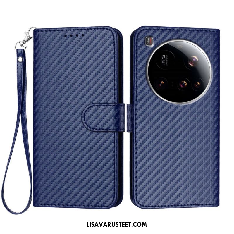 Kotelot Xiaomi 15 Ultra Puhelinkuoret Teksturoitu Hiilikuitu