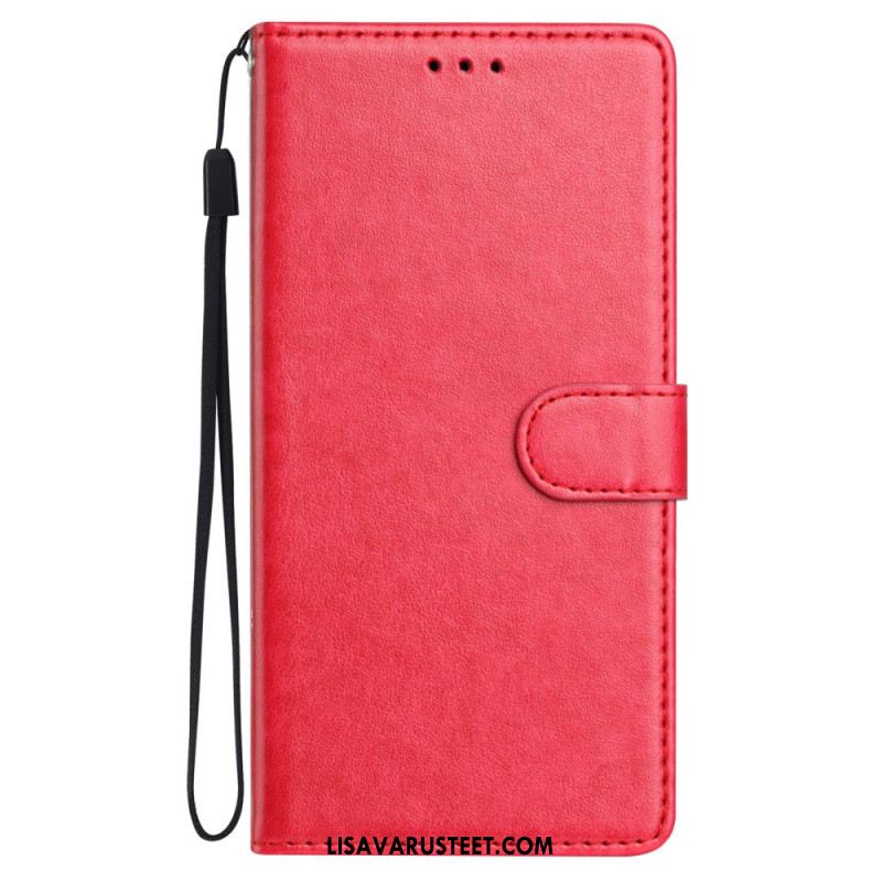 Kotelot Xiaomi 15 Yksinkertainen Keinonahkainen Ranneke