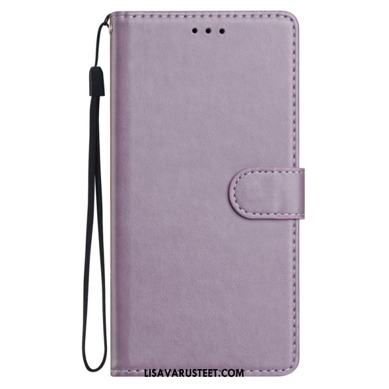 Kotelot Xiaomi 15 Yksinkertainen Keinonahkainen Ranneke