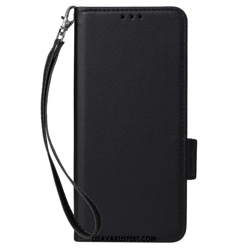 Kotelot Xiaomi 15t Keinonahkaa Hihnalla