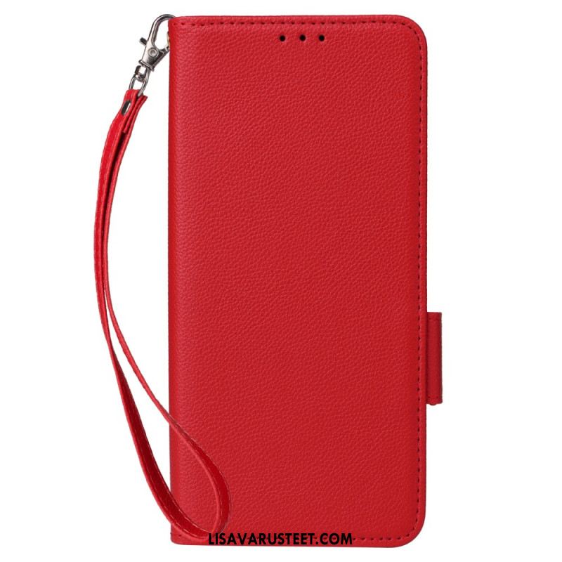 Kotelot Xiaomi 15t Keinonahkaa Hihnalla