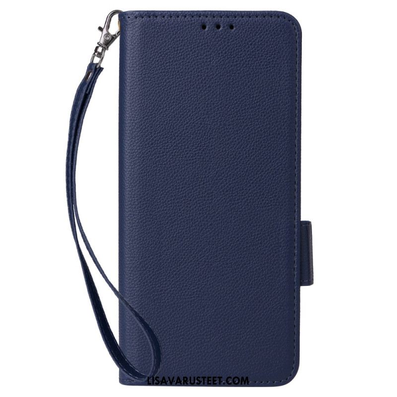 Kotelot Xiaomi 15t Keinonahkaa Hihnalla