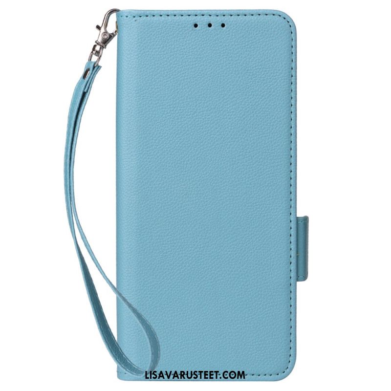 Kotelot Xiaomi 15t Keinonahkaa Hihnalla