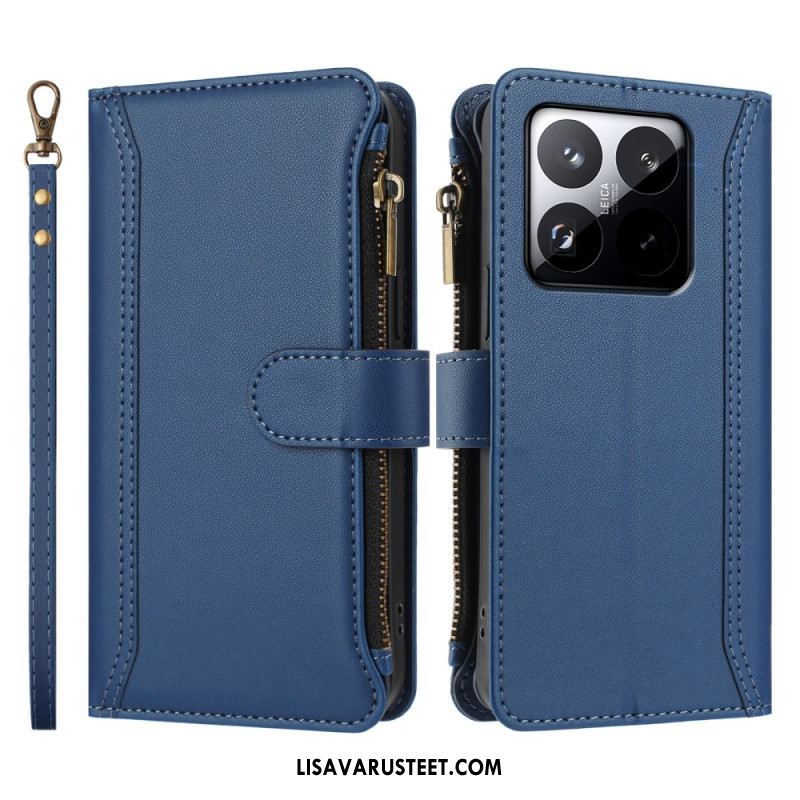 Kotelot Xiaomi 15t Lompakko Hihnalla