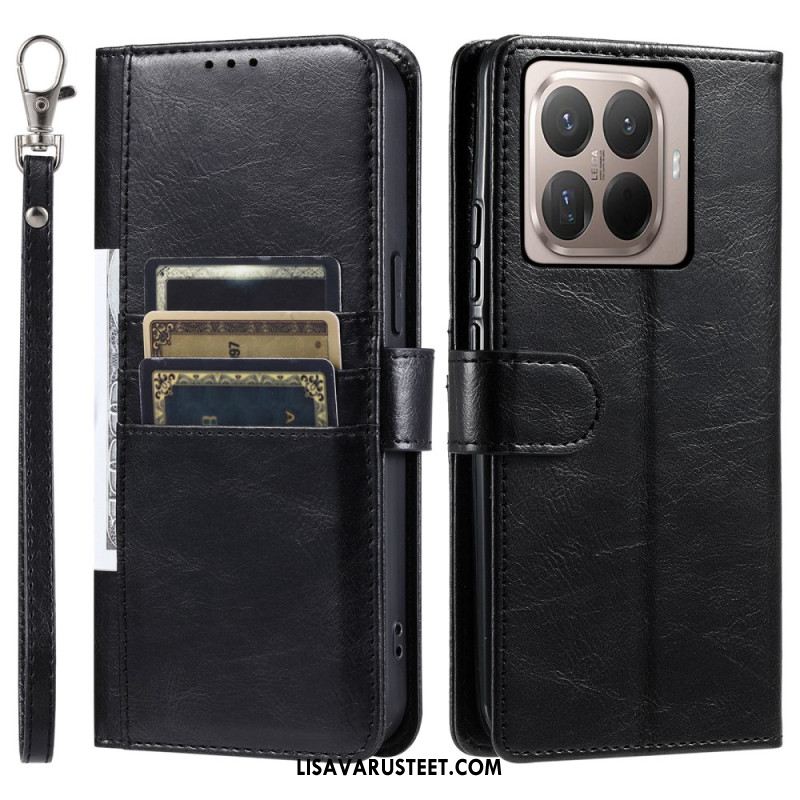 Kotelot Xiaomi 15t Pro 6 Korttipaikkaa Ja Nauha Suojakuori