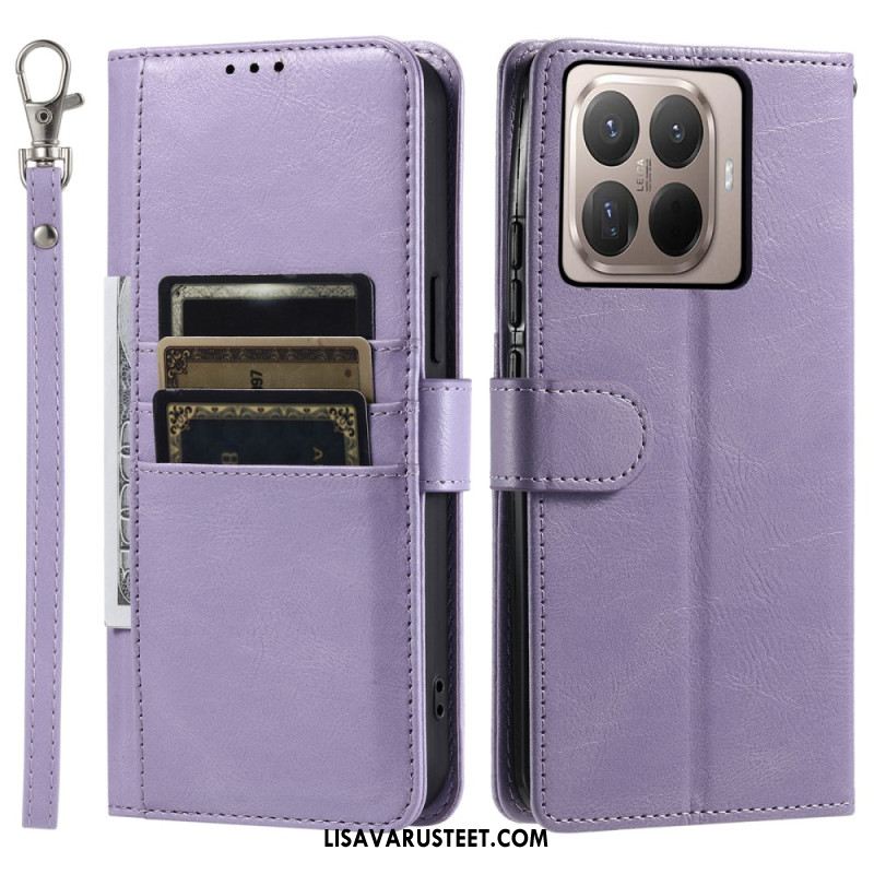 Kotelot Xiaomi 15t Pro 6 Korttipaikkaa Ja Nauha Suojakuori