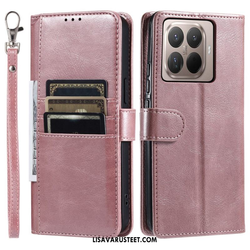 Kotelot Xiaomi 15t Pro 6 Korttipaikkaa Ja Nauha Suojakuori