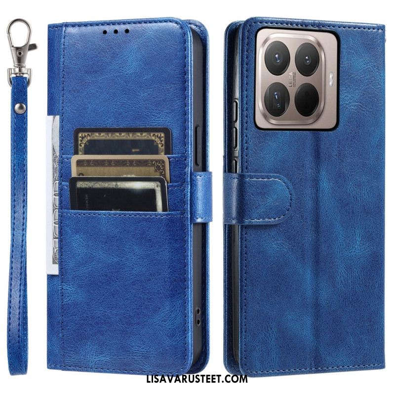 Kotelot Xiaomi 15t Pro 6 Korttipaikkaa Ja Nauha Suojakuori