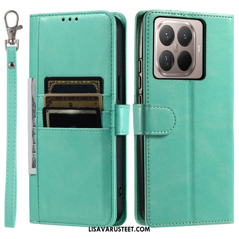 Kotelot Xiaomi 15t Pro 6 Korttipaikkaa Ja Nauha Suojakuori