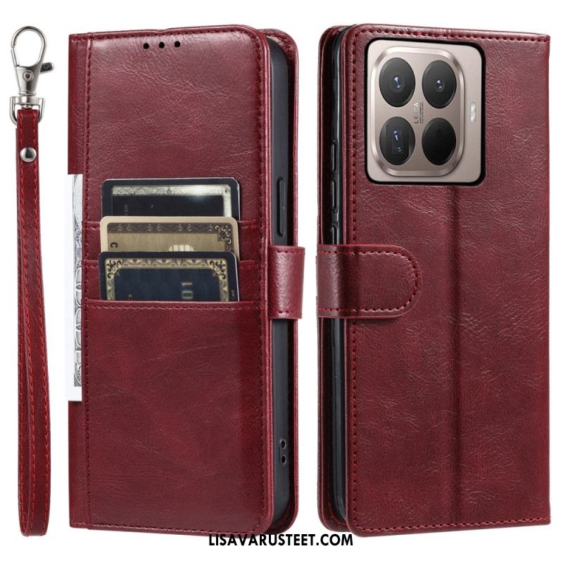 Kotelot Xiaomi 15t Pro 6 Korttipaikkaa Ja Nauha Suojakuori