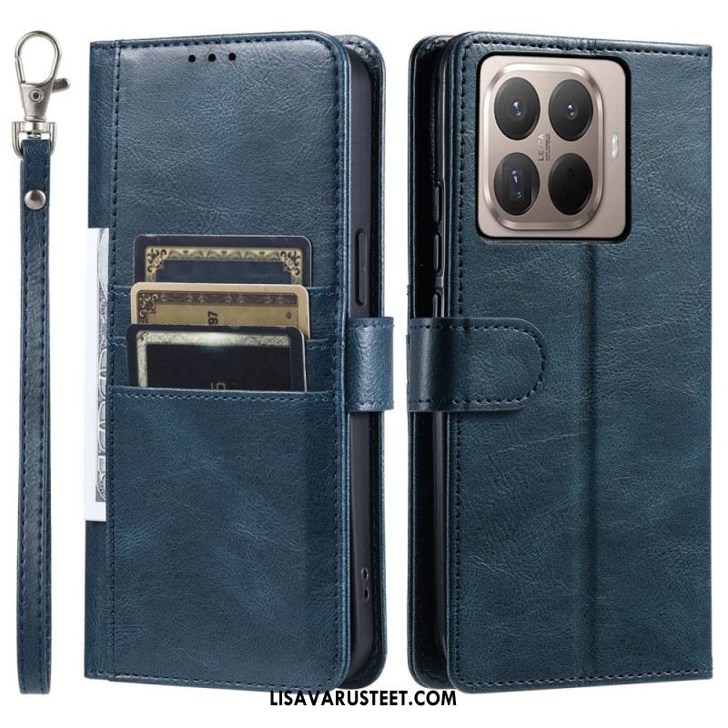 Kotelot Xiaomi 15t Pro 6 Korttipaikkaa Ja Nauha Suojakuori