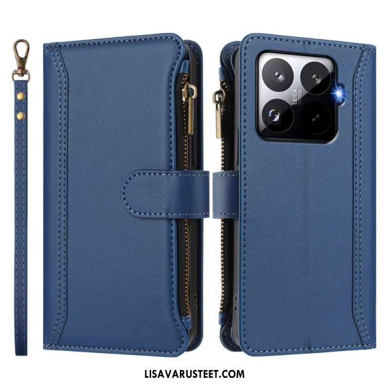 Kotelot Xiaomi 15t Pro Hihnallinen Lompakko