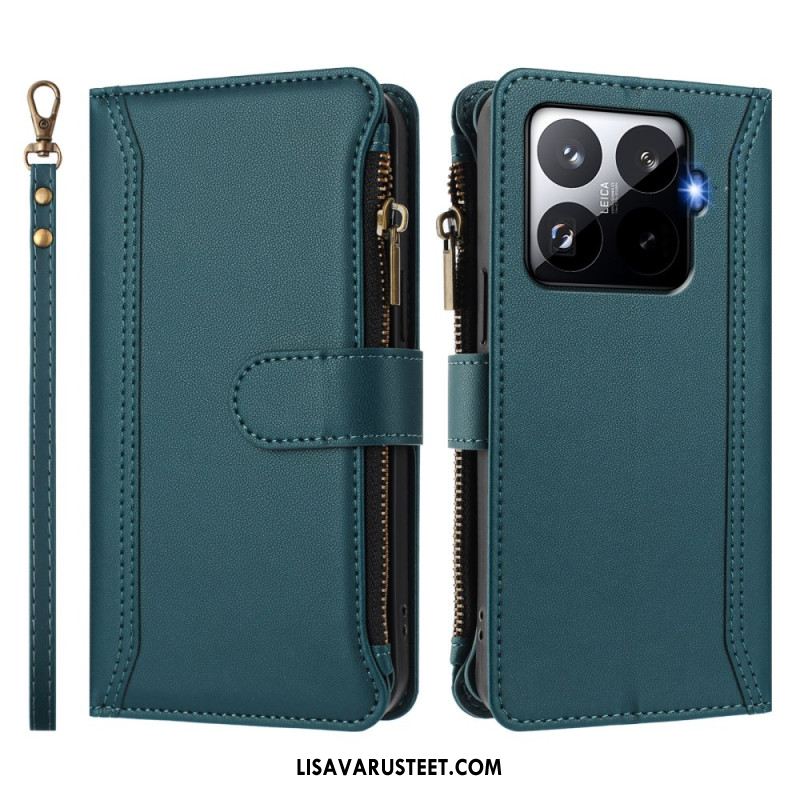 Kotelot Xiaomi 15t Pro Hihnallinen Lompakko