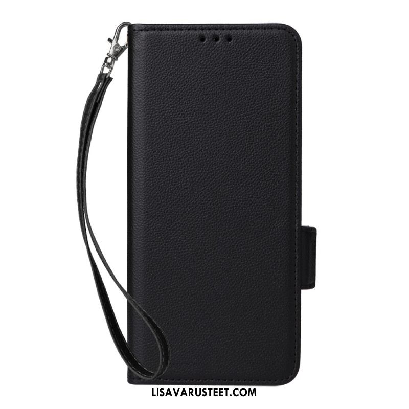 Kotelot Xiaomi 15t Pro Puhelinkuoret Tekonahkaa Nauhalla