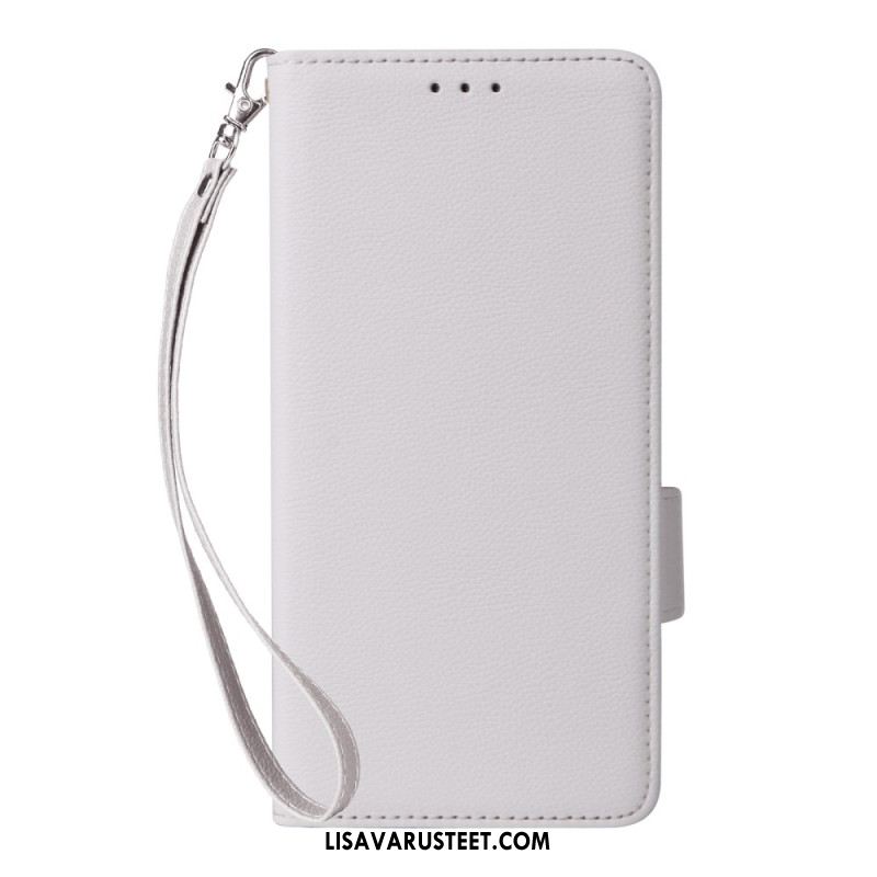 Kotelot Xiaomi 15t Pro Puhelinkuoret Tekonahkaa Nauhalla