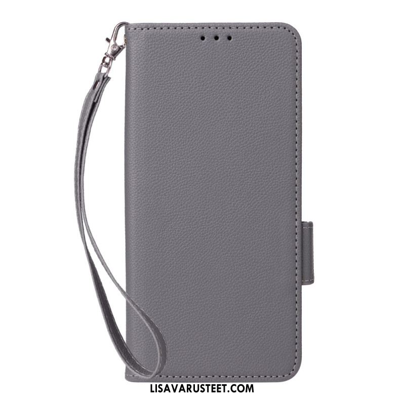 Kotelot Xiaomi 15t Pro Puhelinkuoret Tekonahkaa Nauhalla