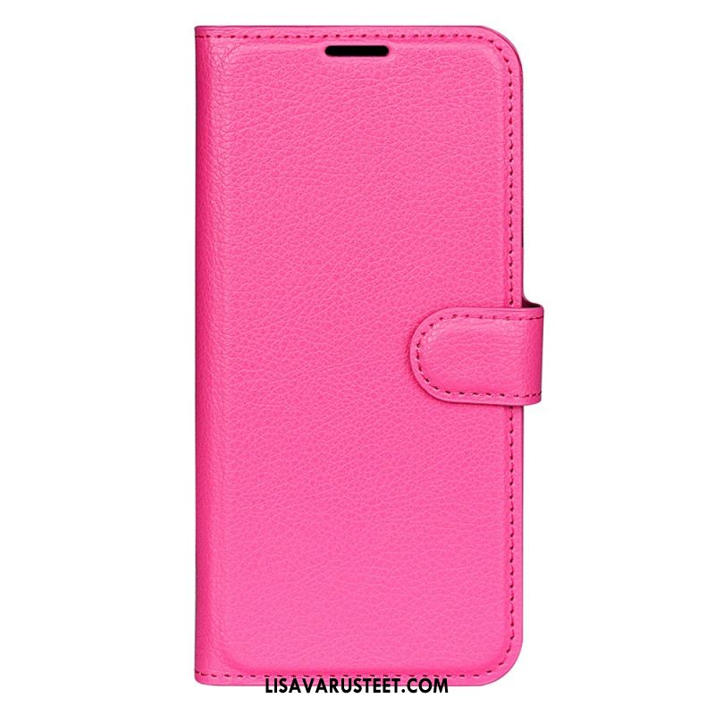 Kotelot Xiaomi 17 Klassinen Litsikuvioinen Keinonahka