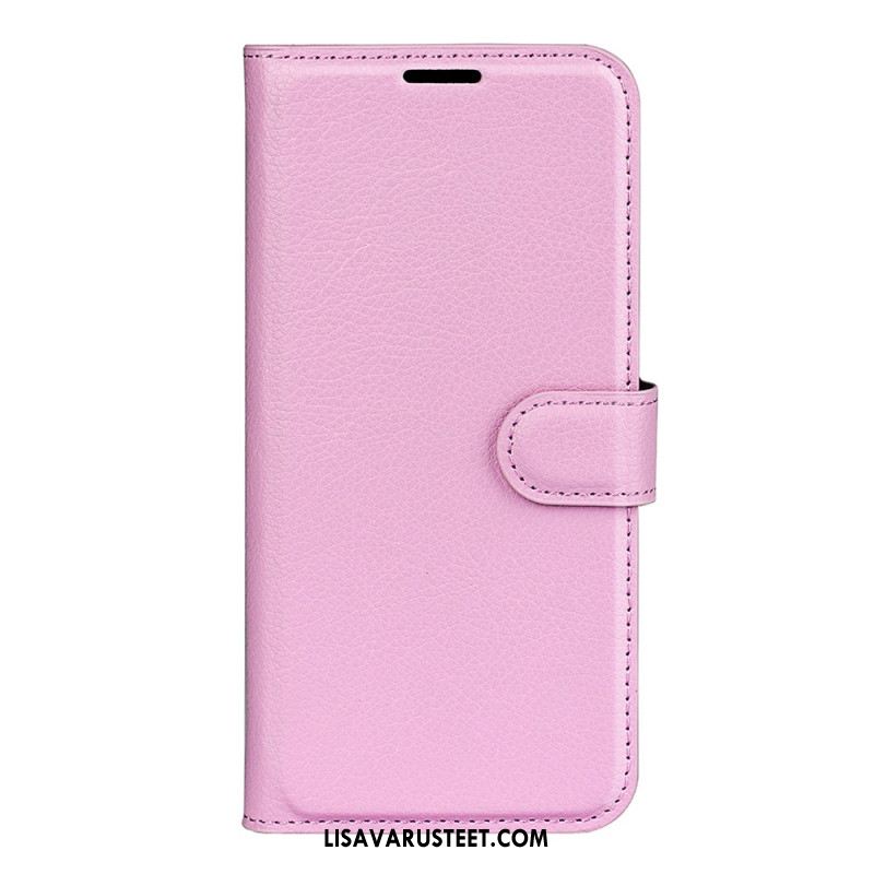 Kotelot Xiaomi 17 Klassinen Litsikuvioinen Keinonahka