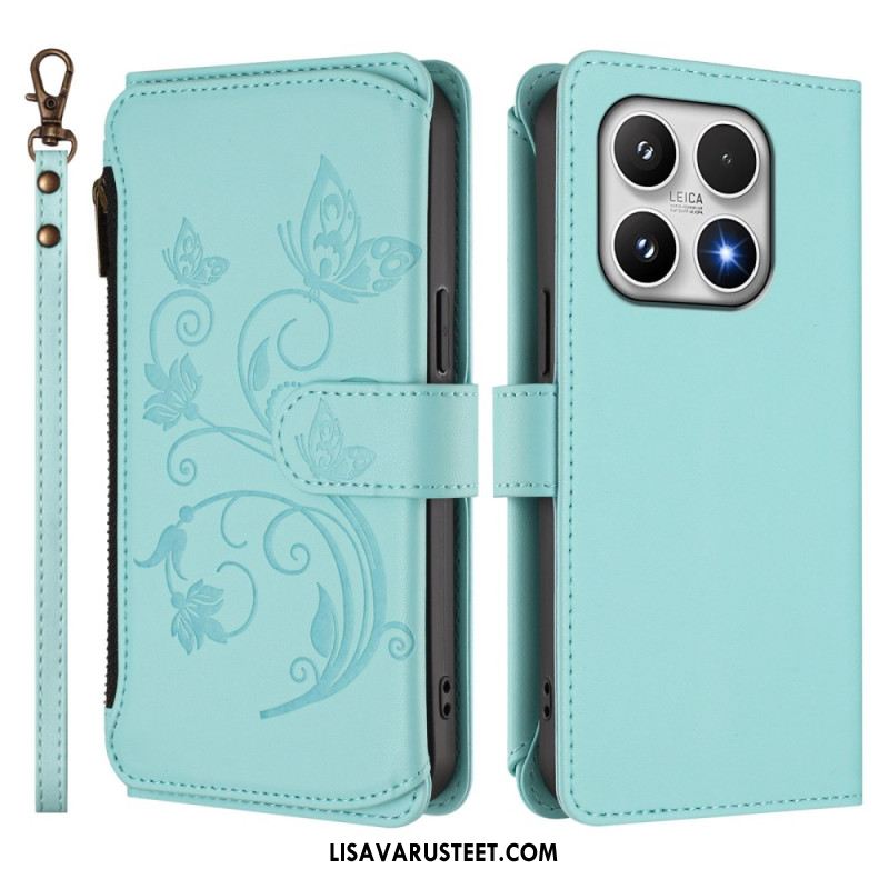 Kotelot Xiaomi 17 Kukallinen Lompakko Suojakuori