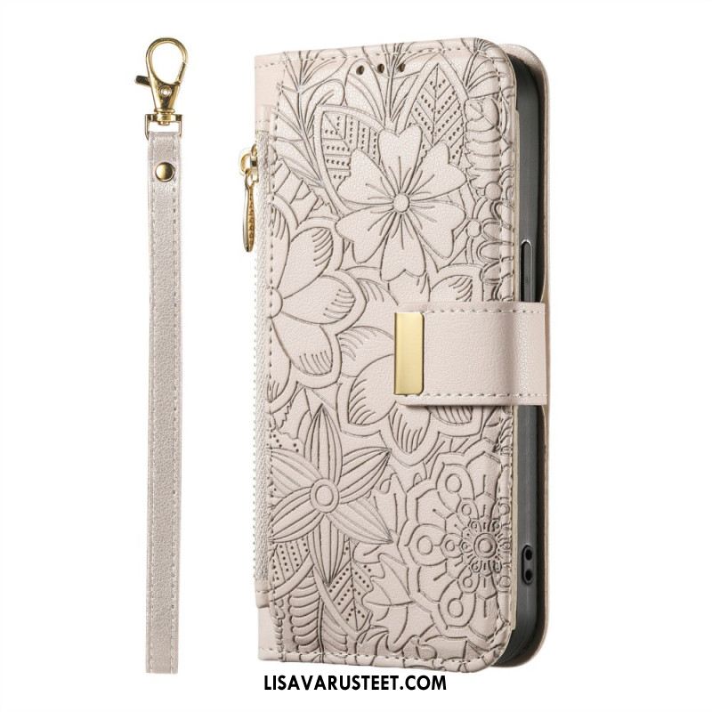 Kotelot Xiaomi 17 Pro Kukka- Ja Lehtikuvio