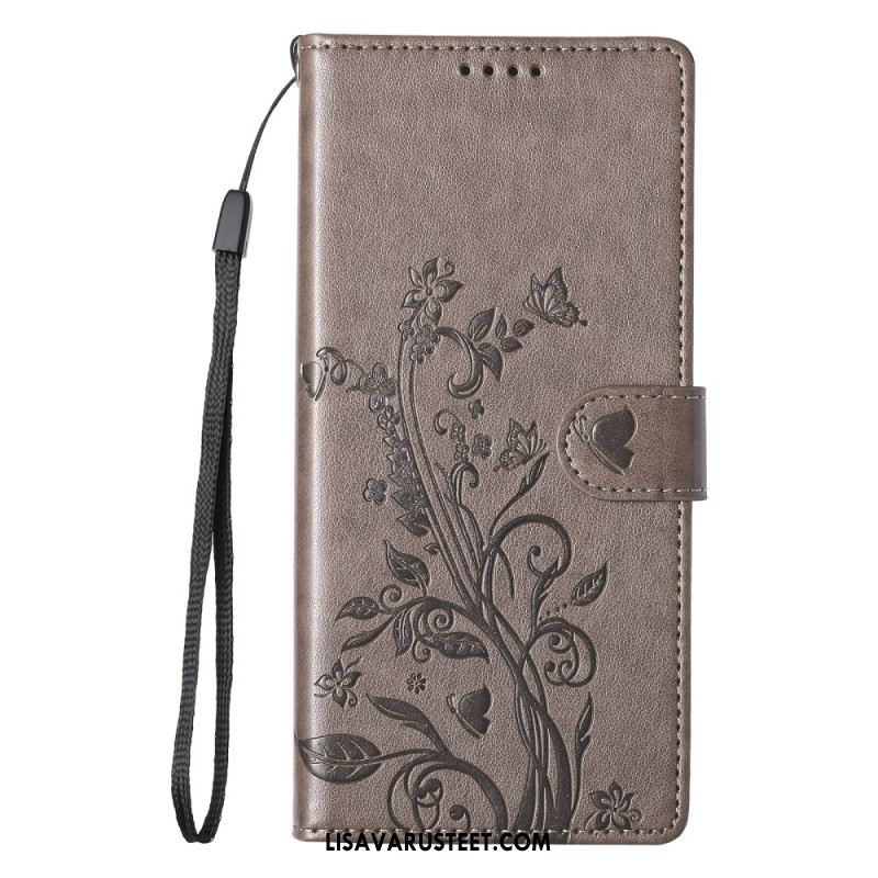 Kotelot Xiaomi 17 Pro Kukkakuvioinen Perhoskuvio