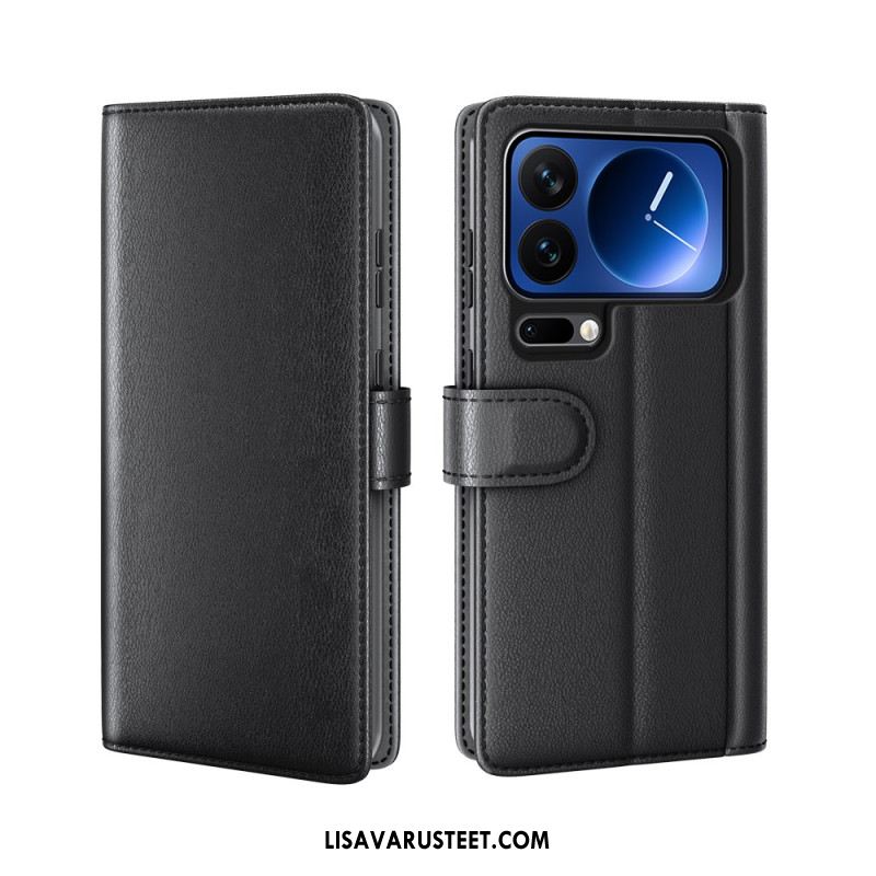 Kotelot Xiaomi 17 Pro Max Aitoa Nahkaa Suojakuori