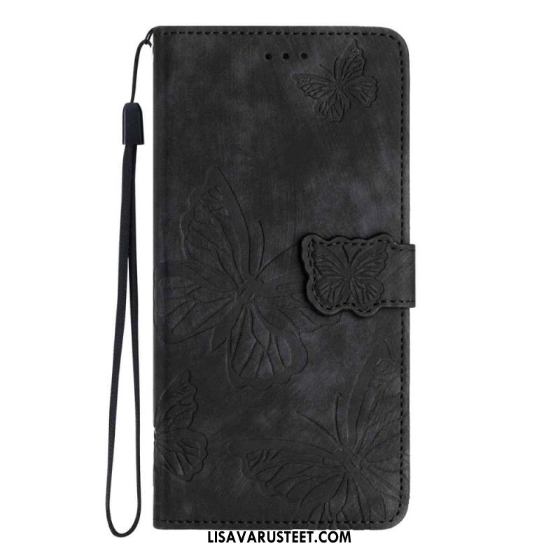 Kotelot Xiaomi 17 Pro Max Puhelinkuoret Mokkanahkakuvioinen Perhoskuvio