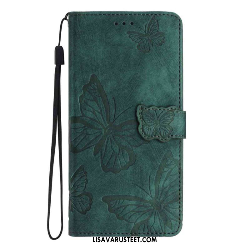 Kotelot Xiaomi 17 Pro Max Puhelinkuoret Mokkanahkakuvioinen Perhoskuvio