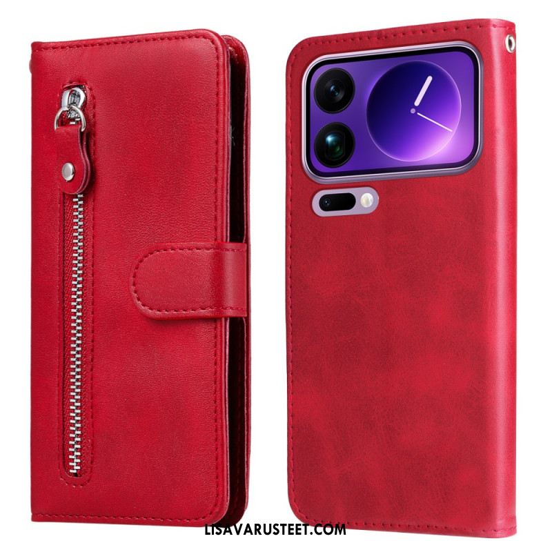 Kotelot Xiaomi 17 Pro Max Vetoketjullinen Tasku