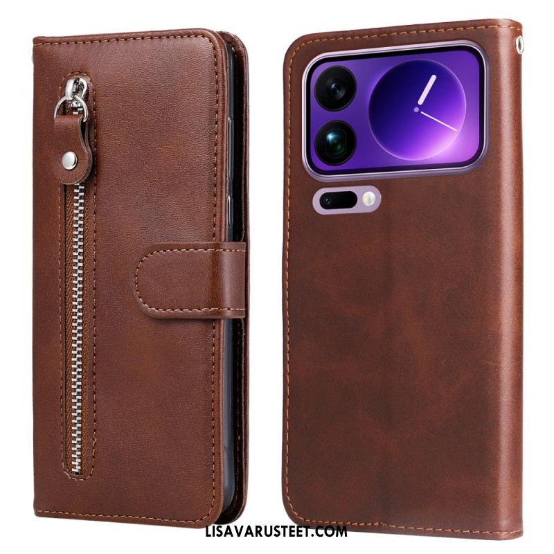 Kotelot Xiaomi 17 Pro Max Vetoketjullinen Tasku