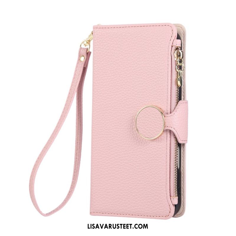 Kotelot Xiaomi 17 Pro Max Vintage Vetoketjullinen Lompakko