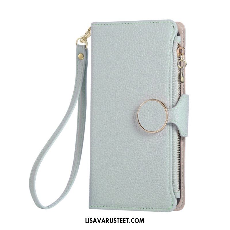 Kotelot Xiaomi 17 Pro Max Vintage Vetoketjullinen Lompakko