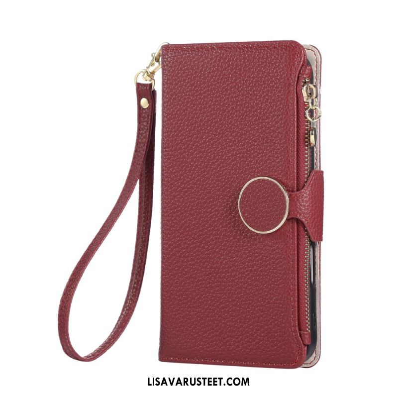 Kotelot Xiaomi 17 Pro Max Vintage Vetoketjullinen Lompakko