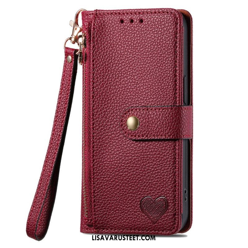 Kotelot Xiaomi 17 Pro Puhelinkuoret Rfid-suojattu Sydänkuvio