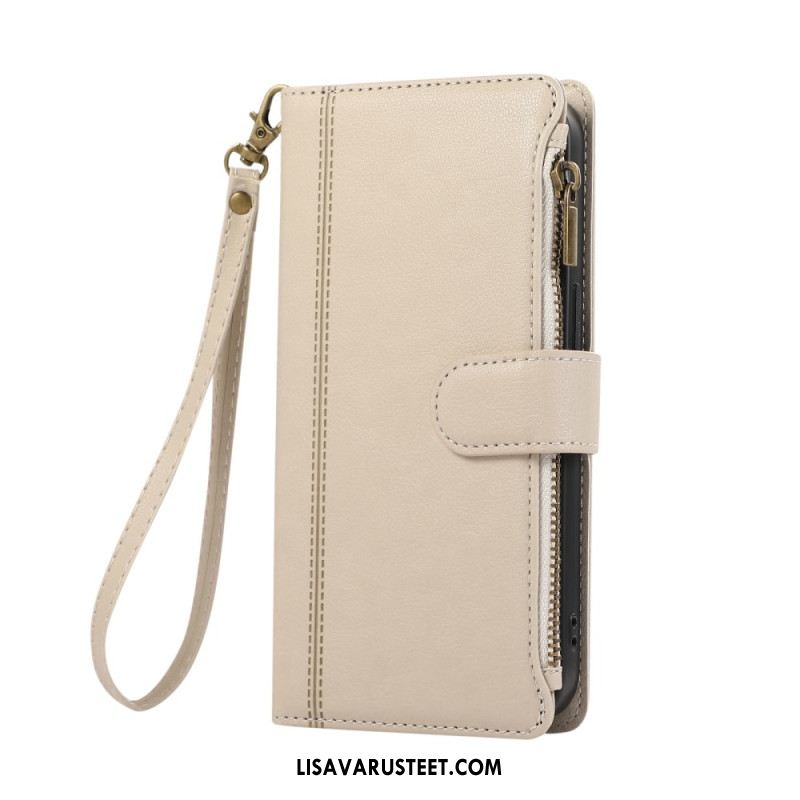 Kotelot Xiaomi 17 Puhelinkuoret Reunustettu Lompakko Nauhalla