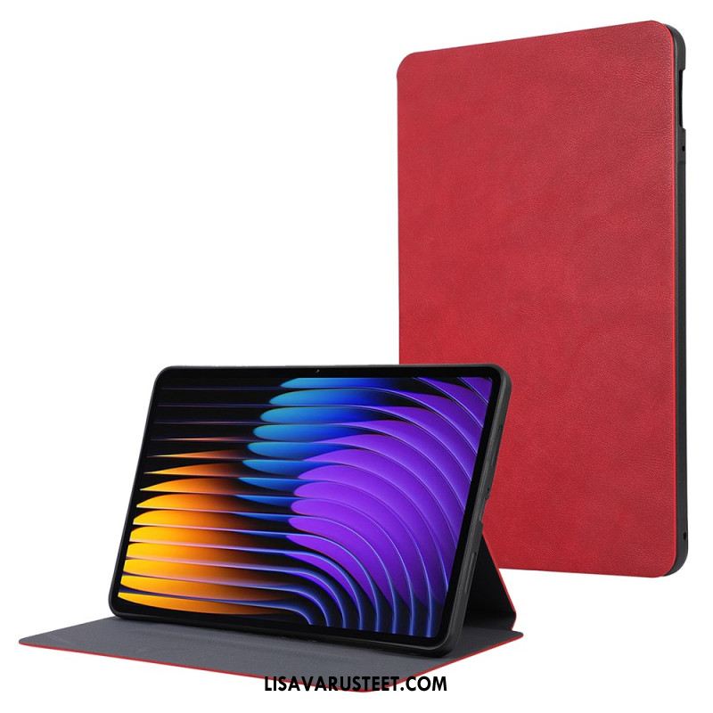 Kotelot Xiaomi Pad 7 / 7 Pro Nahkakuvioinen