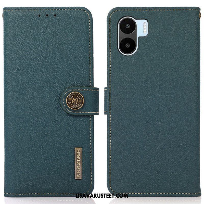 Kotelot Xiaomi Redmi A1 Khazneh Rfid Aitoa Nahkaa