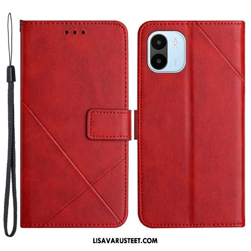 Kotelot Xiaomi Redmi A1 X Design Geo Leather Style