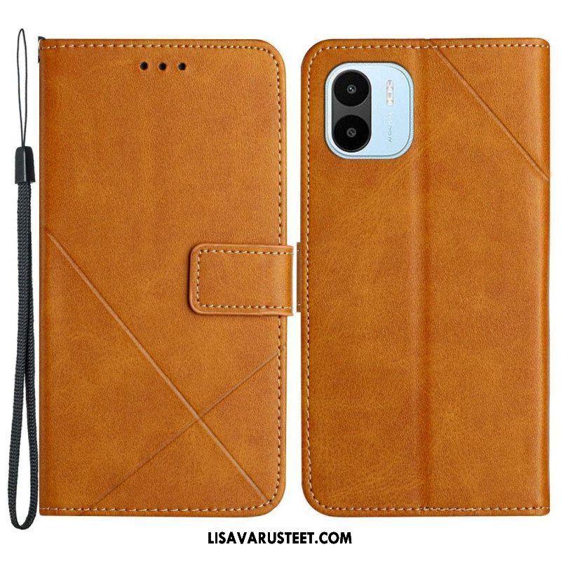 Kotelot Xiaomi Redmi A1 X Design Geo Leather Style