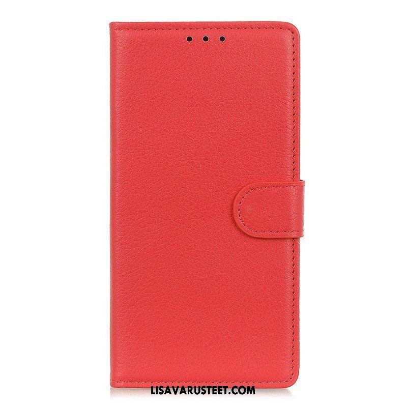 Kotelot Xiaomi Redmi Note 11 Pro / 11 Pro 5G Perinteinen Litchi Faux Leather