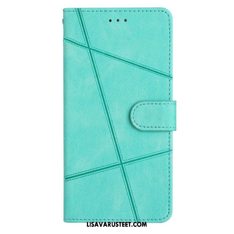 Kotelot Xiaomi Redmi Note 12 4G Suojaketju Kuori Strappy Geometric