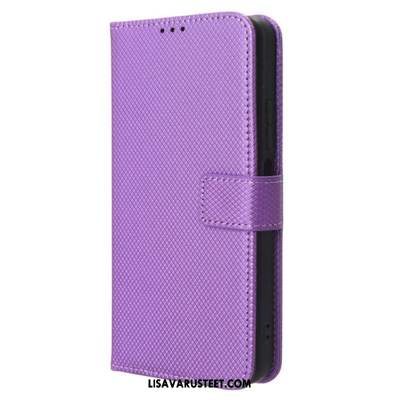 Kotelot Xiaomi Redmi Note 12 4G Suojaketju Kuori Tyylikäs Strappy Faux Leather