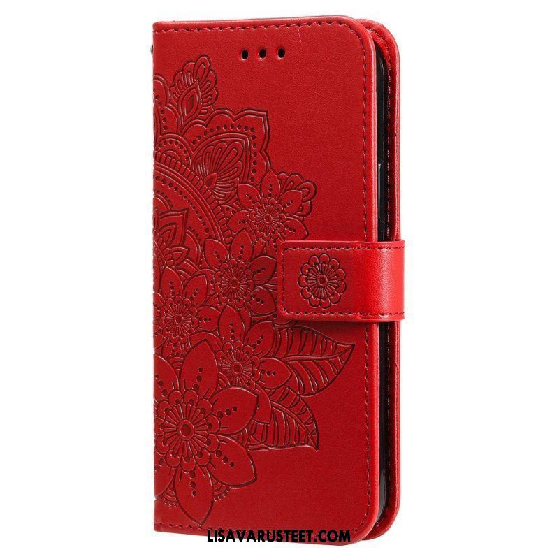 Kotelot Xiaomi Redmi Note 12 Pro Suojaketju Kuori Hihna Kukka Mandala