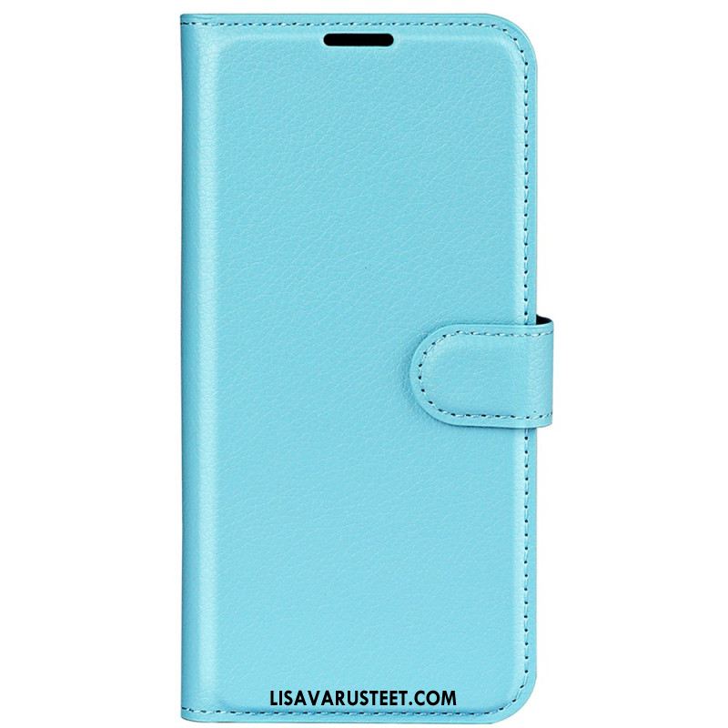 Kotelot Xiaomi Redmi Note 13 4g Classic Litchi Faux Leather