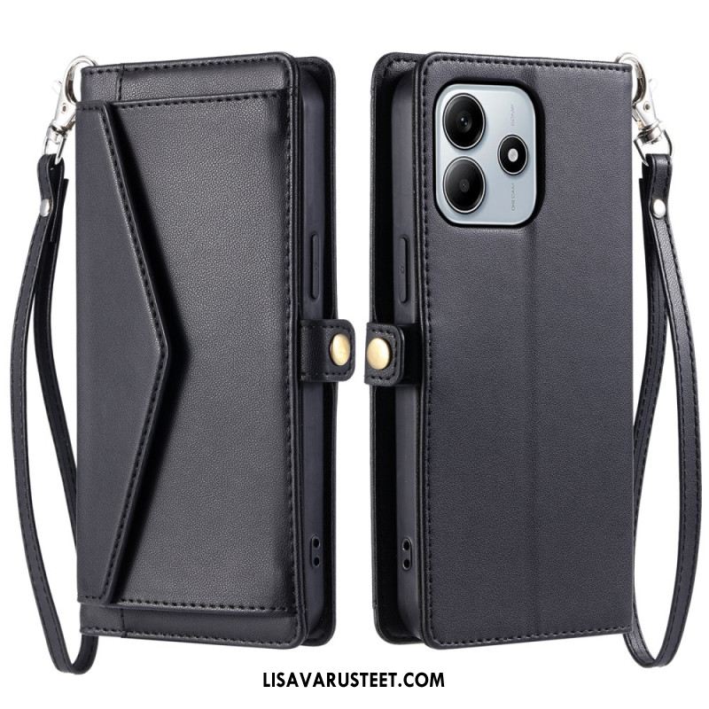 Kotelot Xiaomi Redmi Note 14 4g Nauhallinen Pussi Suojakuori