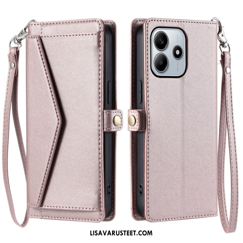 Kotelot Xiaomi Redmi Note 14 4g Nauhallinen Pussi Suojakuori