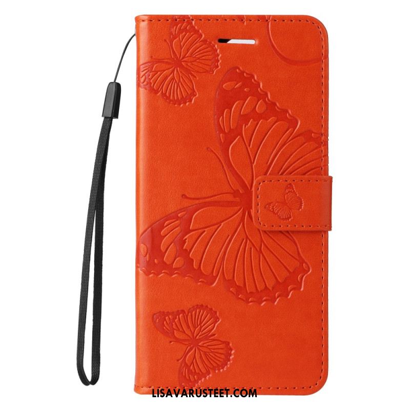 Kotelot Xiaomi Redmi Note 14 5g Jättiläisperhoset Hihnalla Suojakuori